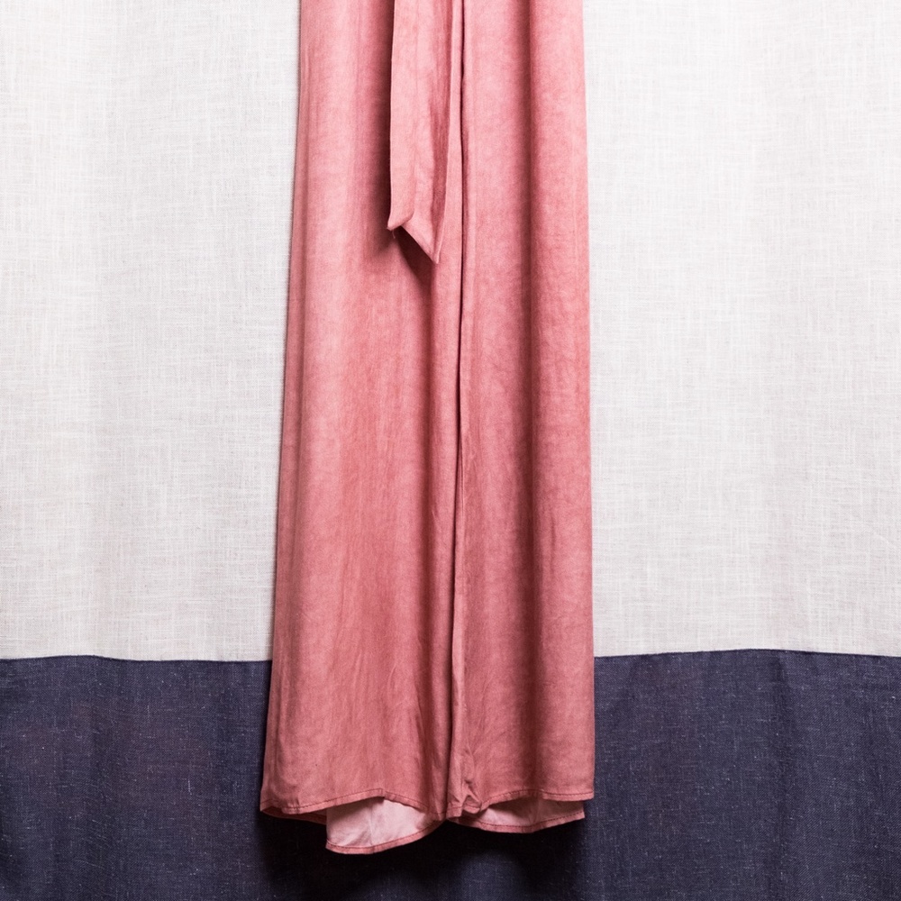 Pink Open-Back Jumpsuit - Picture 5 of 10